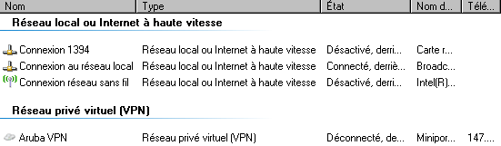 03 - Connexions R�seaux